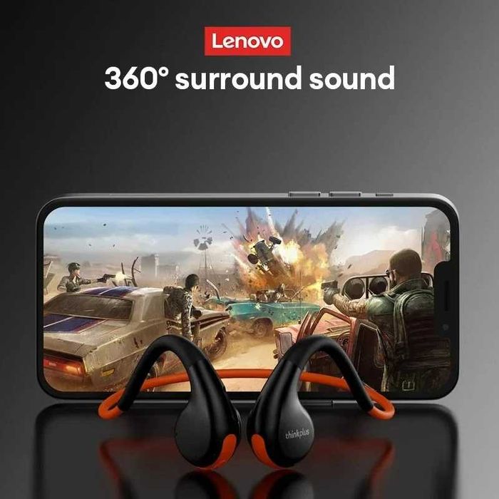 Auriculares Condução Óssea LENOVO X7 ( Novo - Selado )