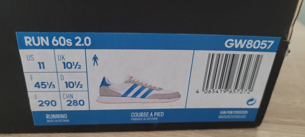 buty męskie Adidas Run 60s sportowe sneakersy