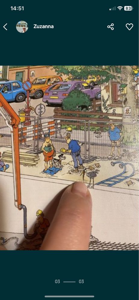 Puzzle Jan van Haasteren 1000 el. Plac budowy
