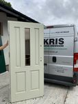 Drzwi wejściowe Kris zewnętrzne drewniane 900 Ofert  CZYSTE POWIETRZE