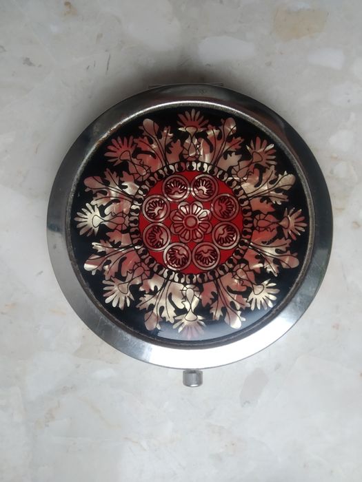 Małe lusterko podróżne mandala boho hippie