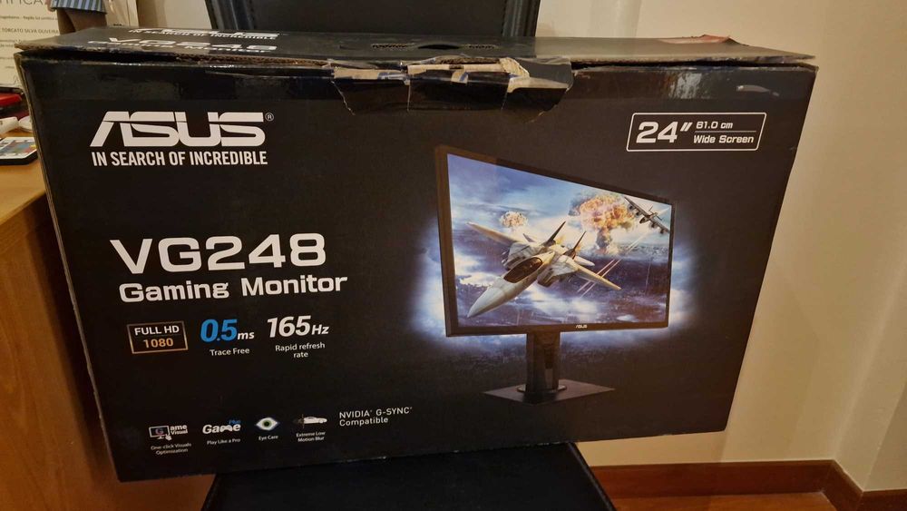 Monitor Gaming Asus 165 Hz; 0,5 ms