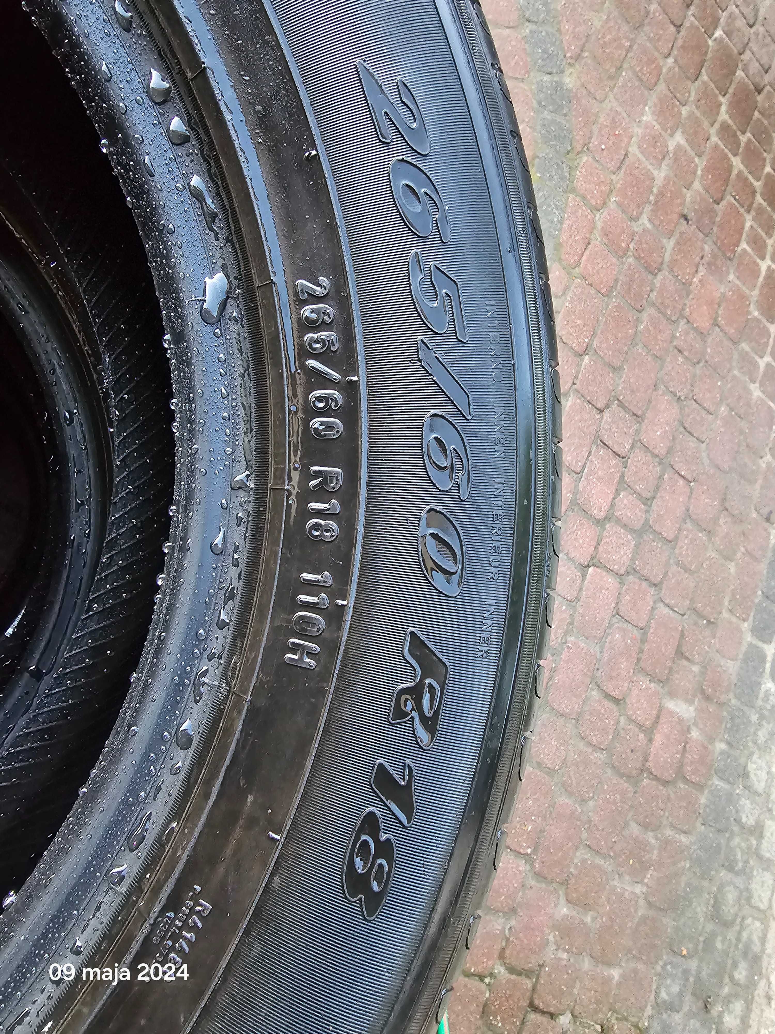 4x 265/60R18 Pirelli Scorpion Verde rok pr. 2019