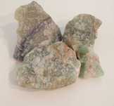 Peças de Fluorite Verde em Bruto [Envio Incluído no preço]