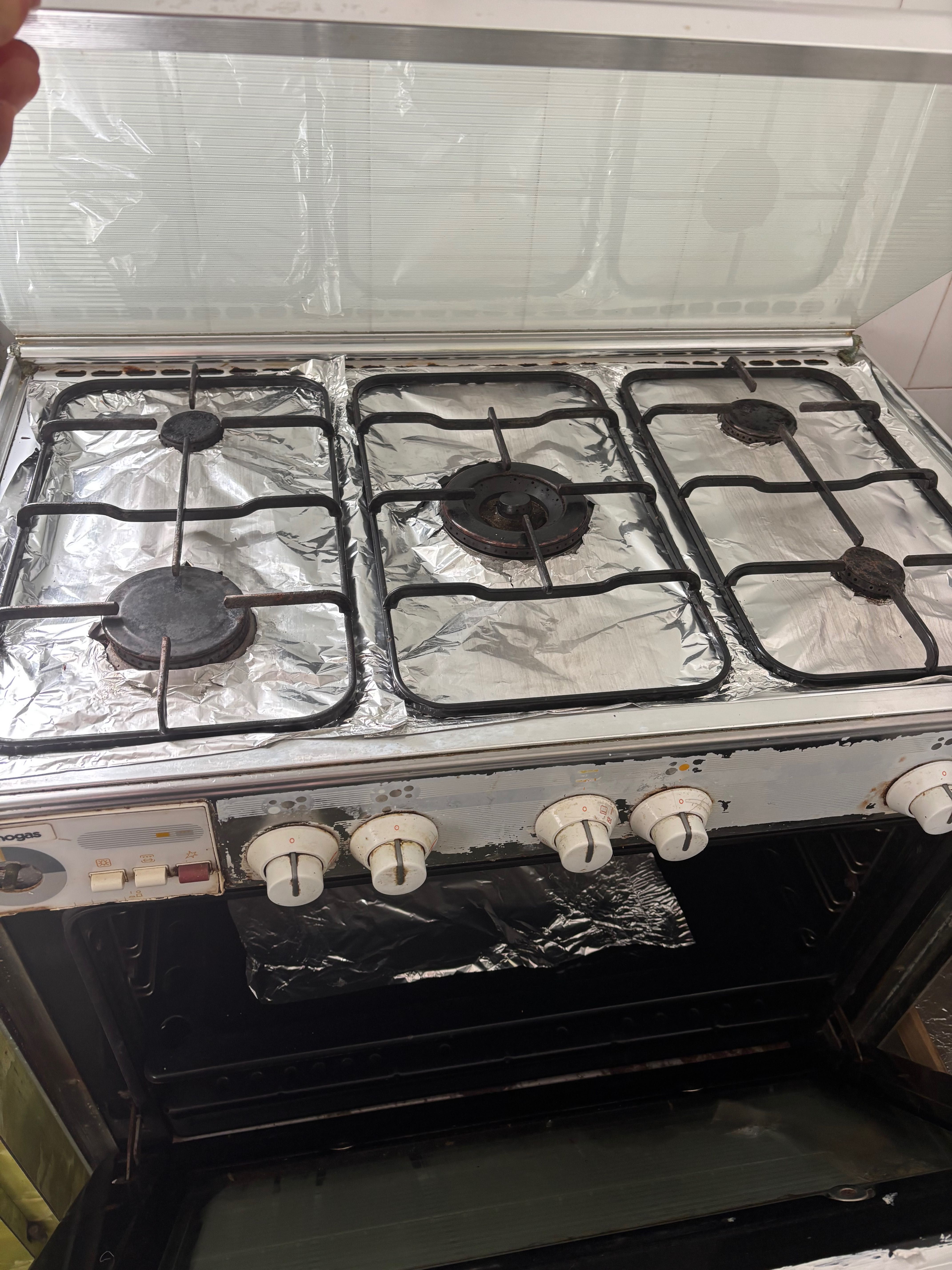 Vendo Fogão + Forno TECNOGAS – 6 Bicos a Gás | Povoação