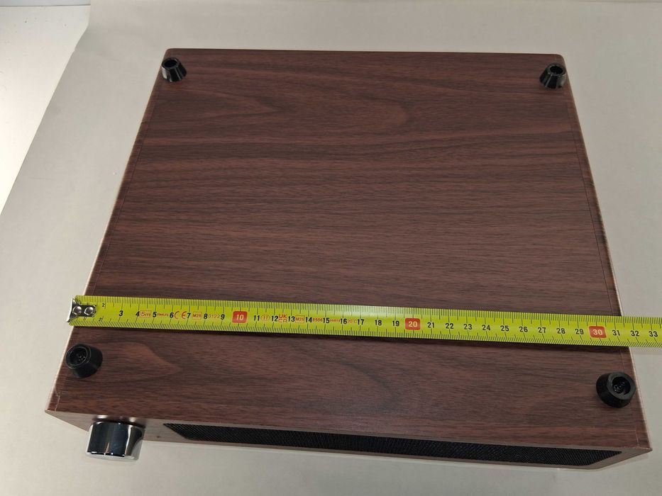 C253 Odtwarzacz A6 Retro Music System z USB i Głośnikami Styl Vintage