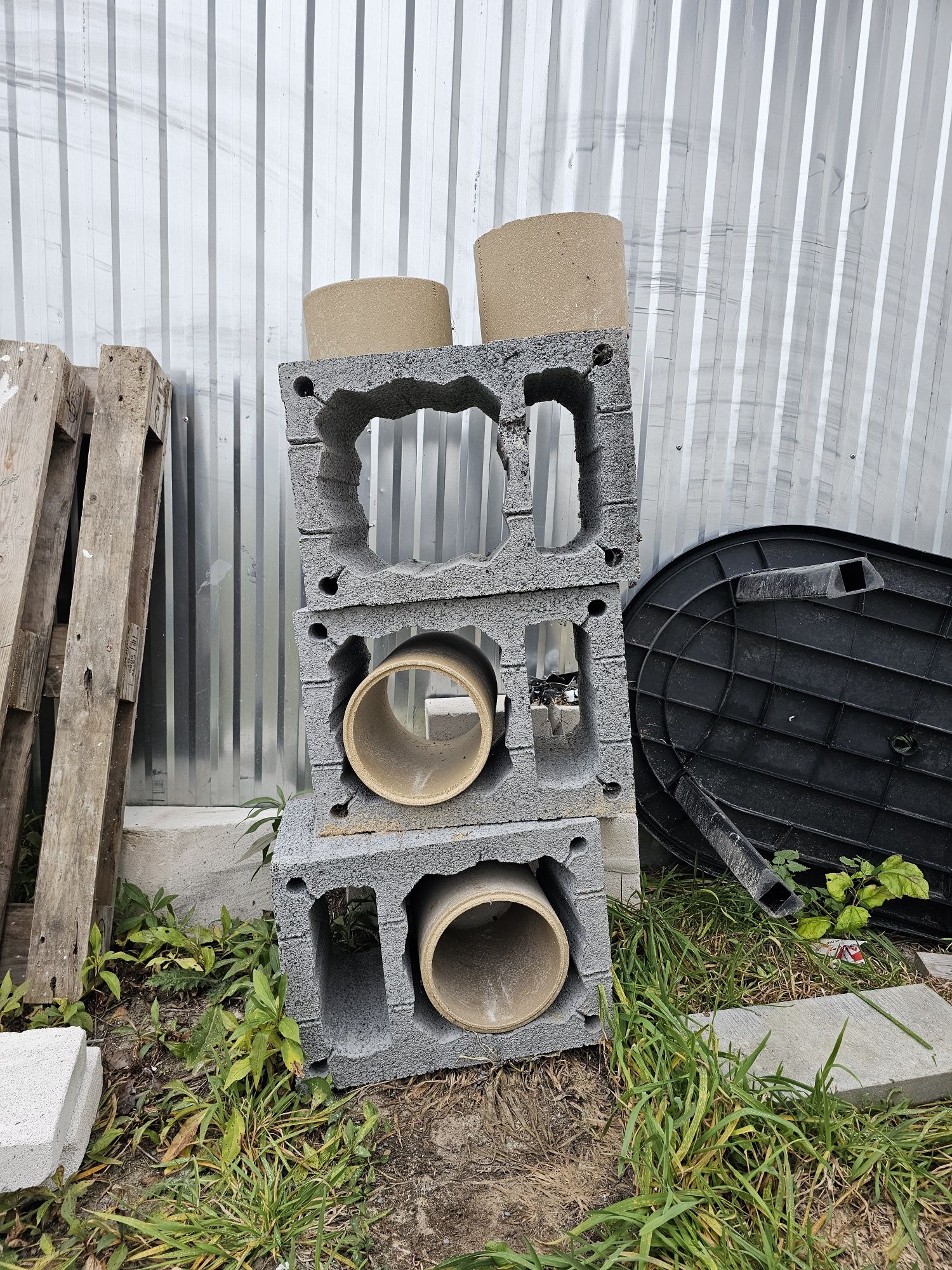 Komin systemowy BRATA fi 200mm + 1 wentylacja