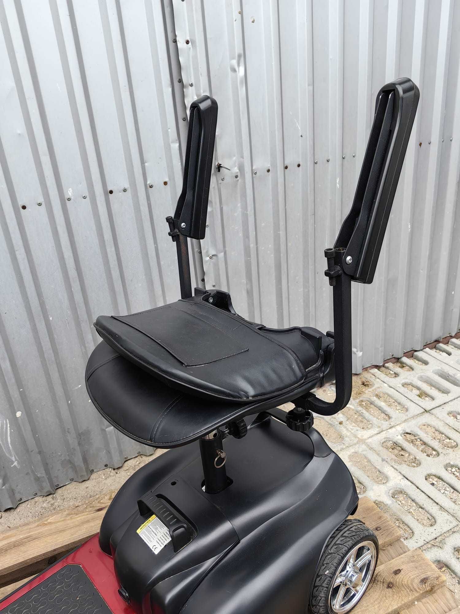 Skuter elektryczny wózek pojazd seniora inwalidzki SKŁADANY mały urlop