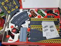 Vendo pista de corrida scx tunning + conjunto de curvas deslizantes