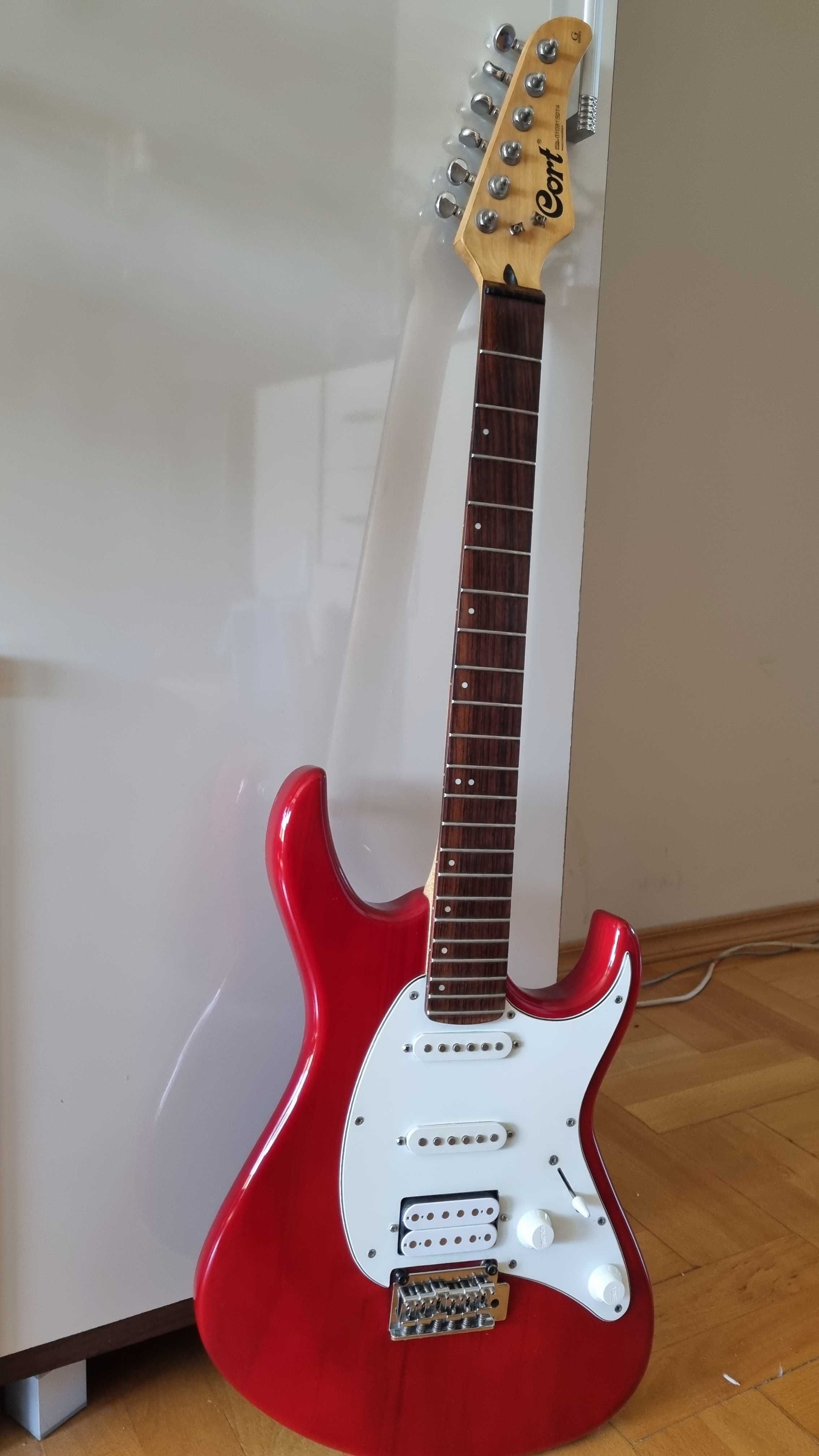 Gitara elektryczna ze wzmacniaczem