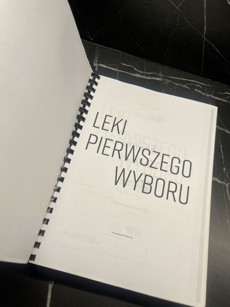 Leki pierwszego wyboru