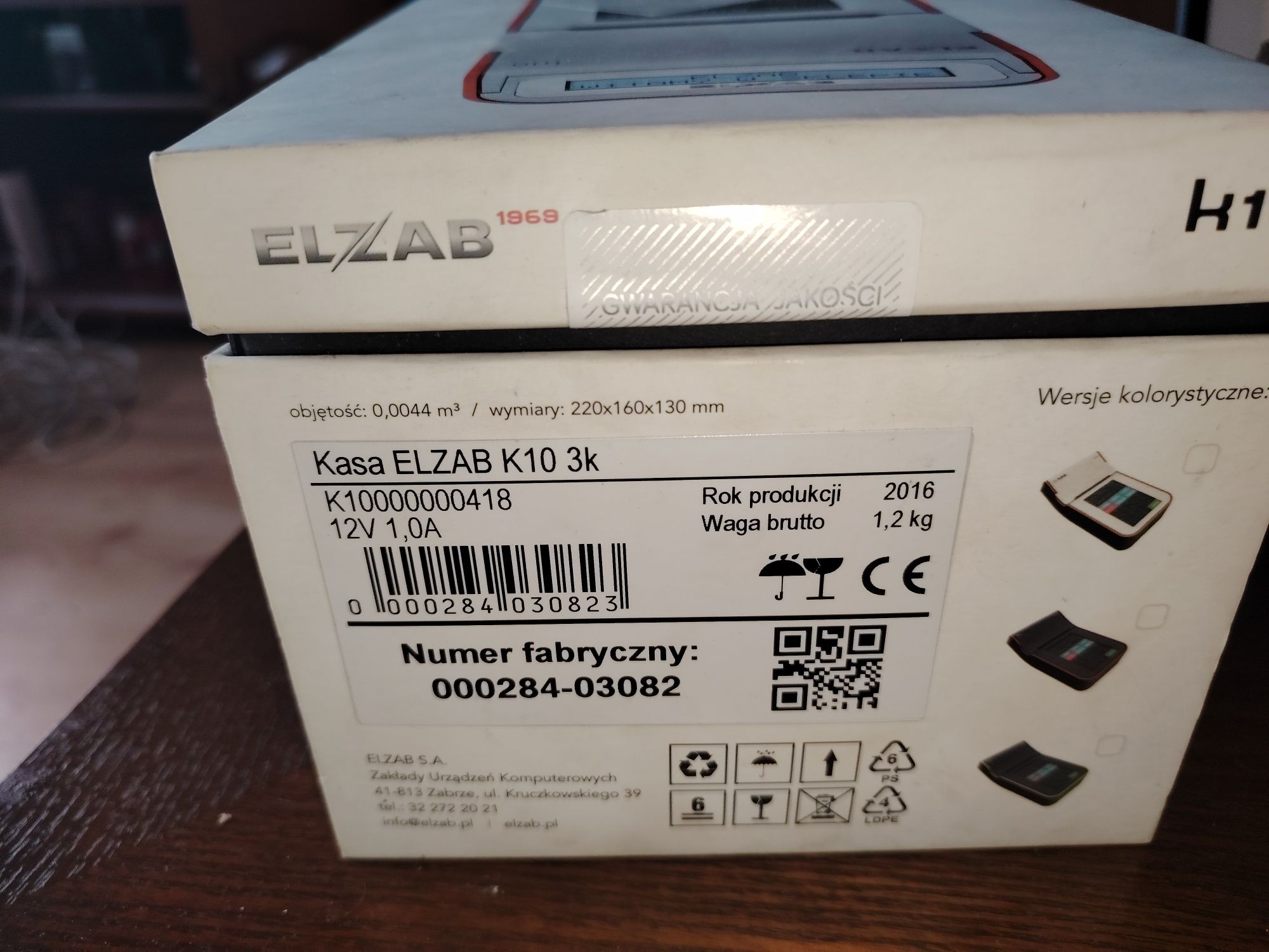 Kasa fiskalna komplet elzab