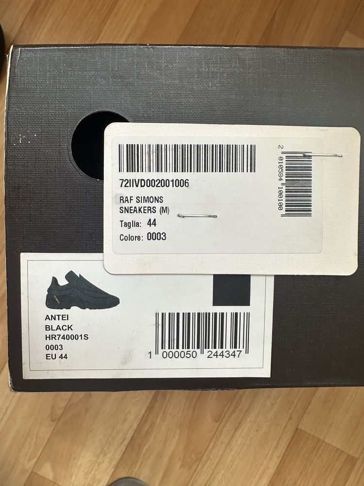 Raf simons antei black