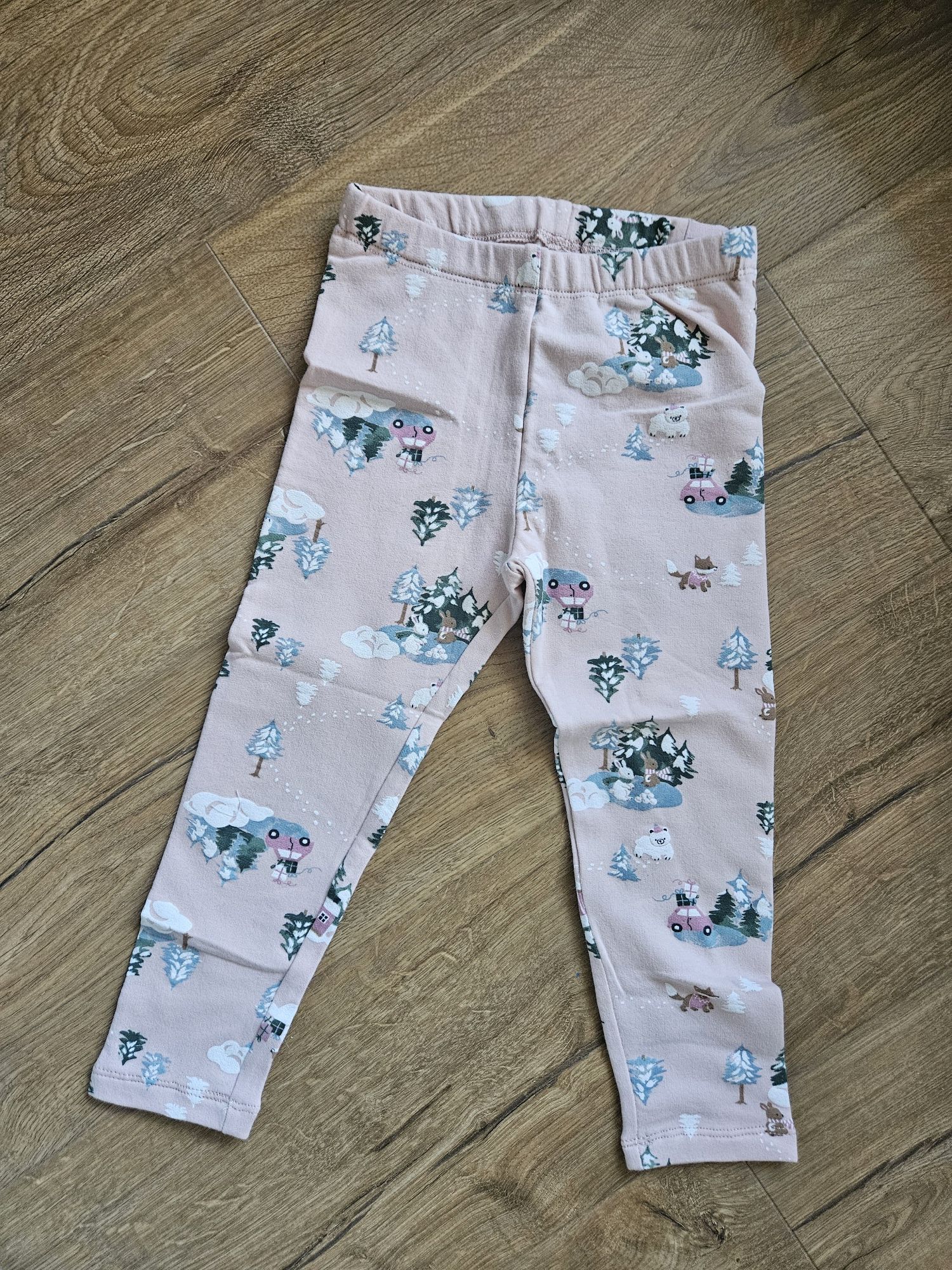 Komplet dresowy H&M 104 pudrowy różowy nowy