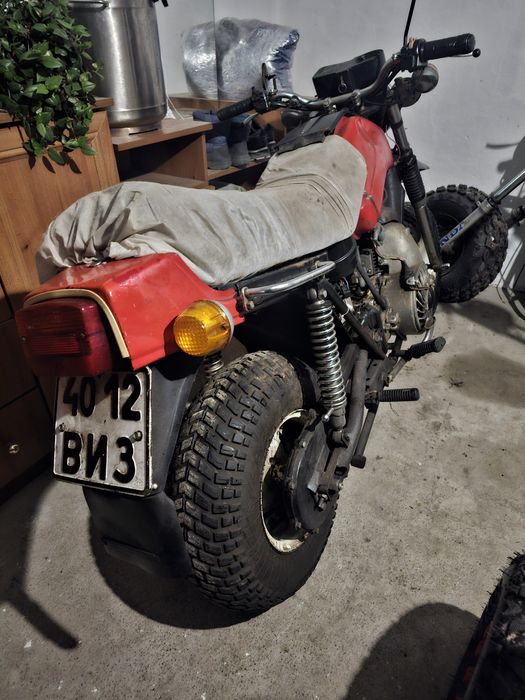 Мотоцикл Тула,в рідній фарбі,збережено оригінальний стан.