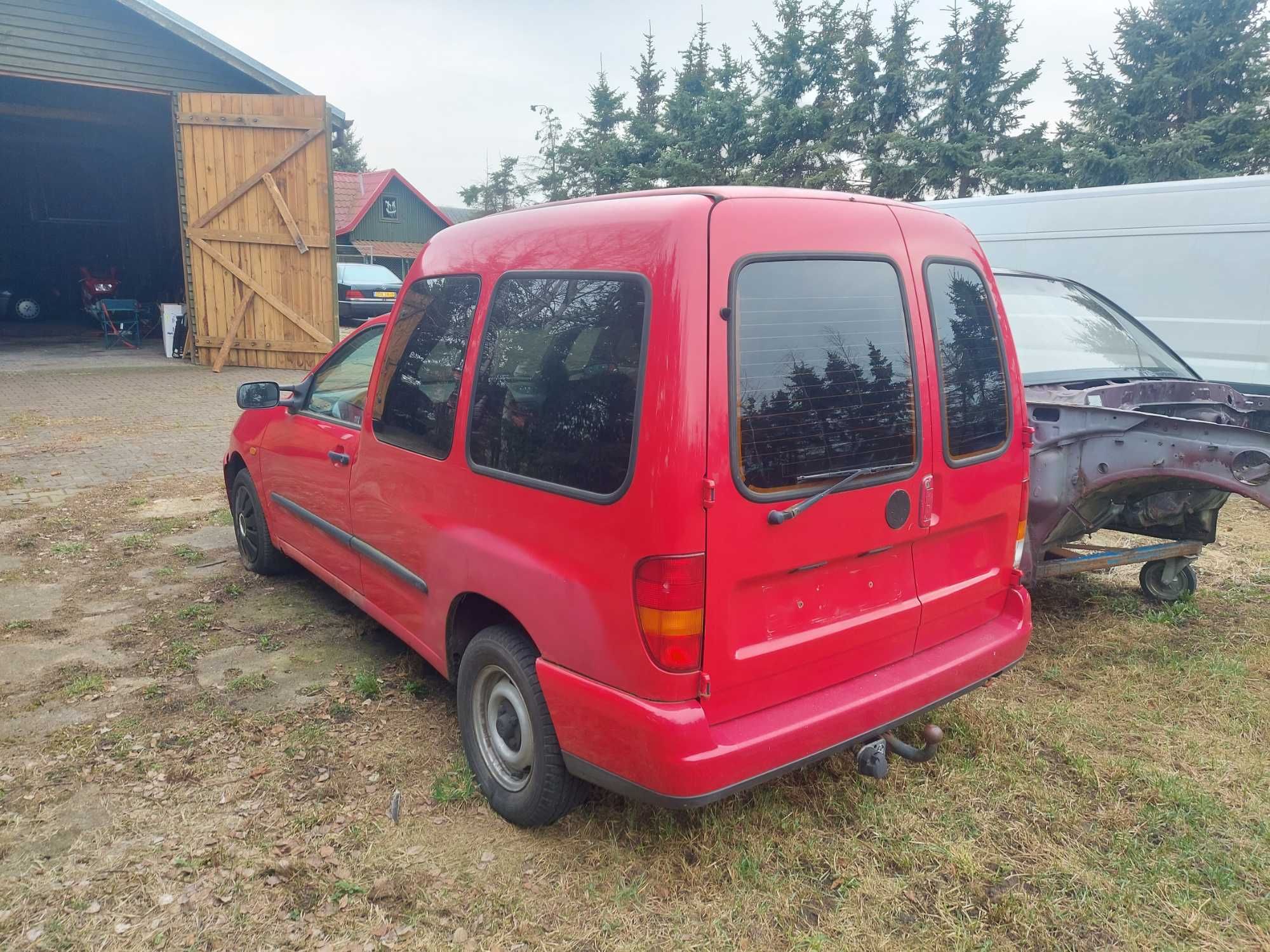 Volkswagen Caddy 1,4 benz silnik ze skrzynią