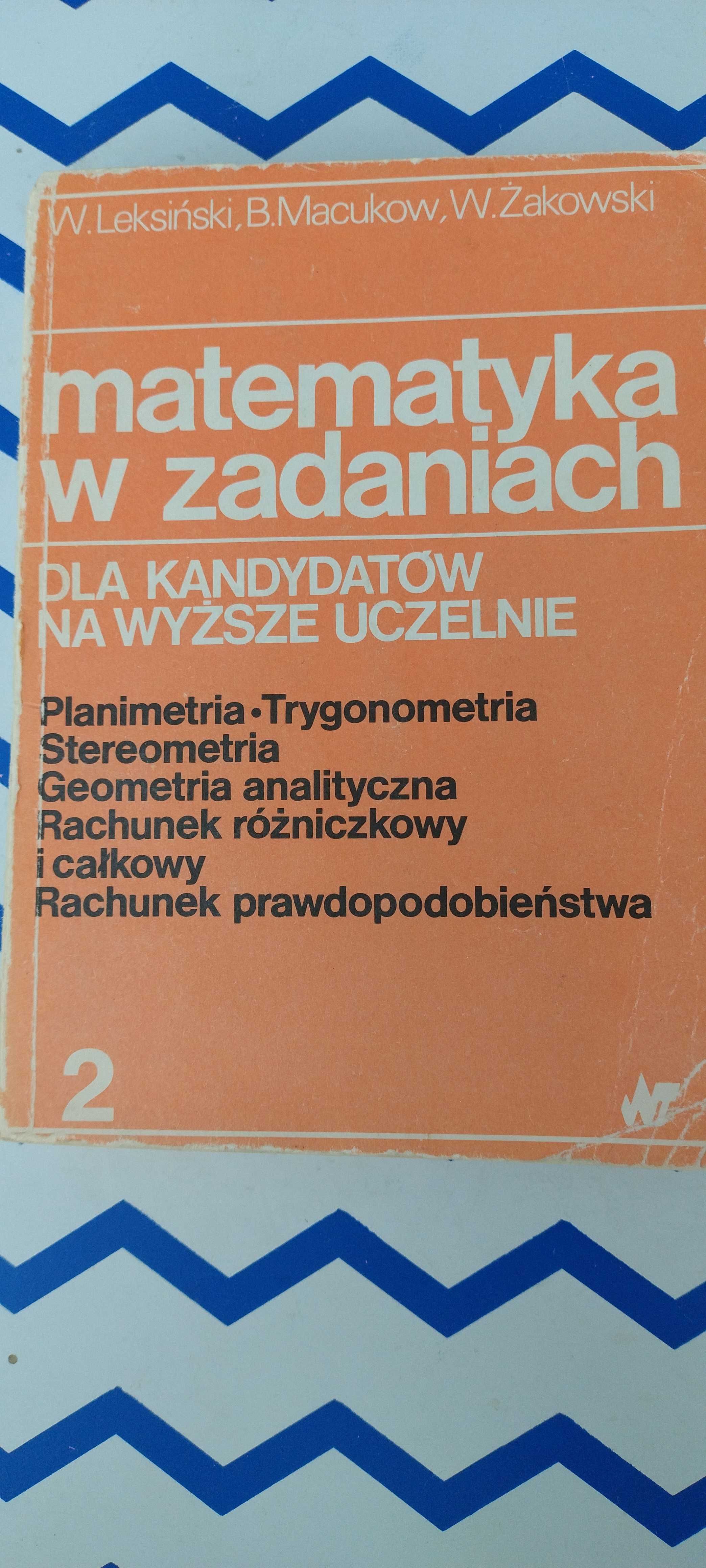 Matematyka w zadaniach 2.