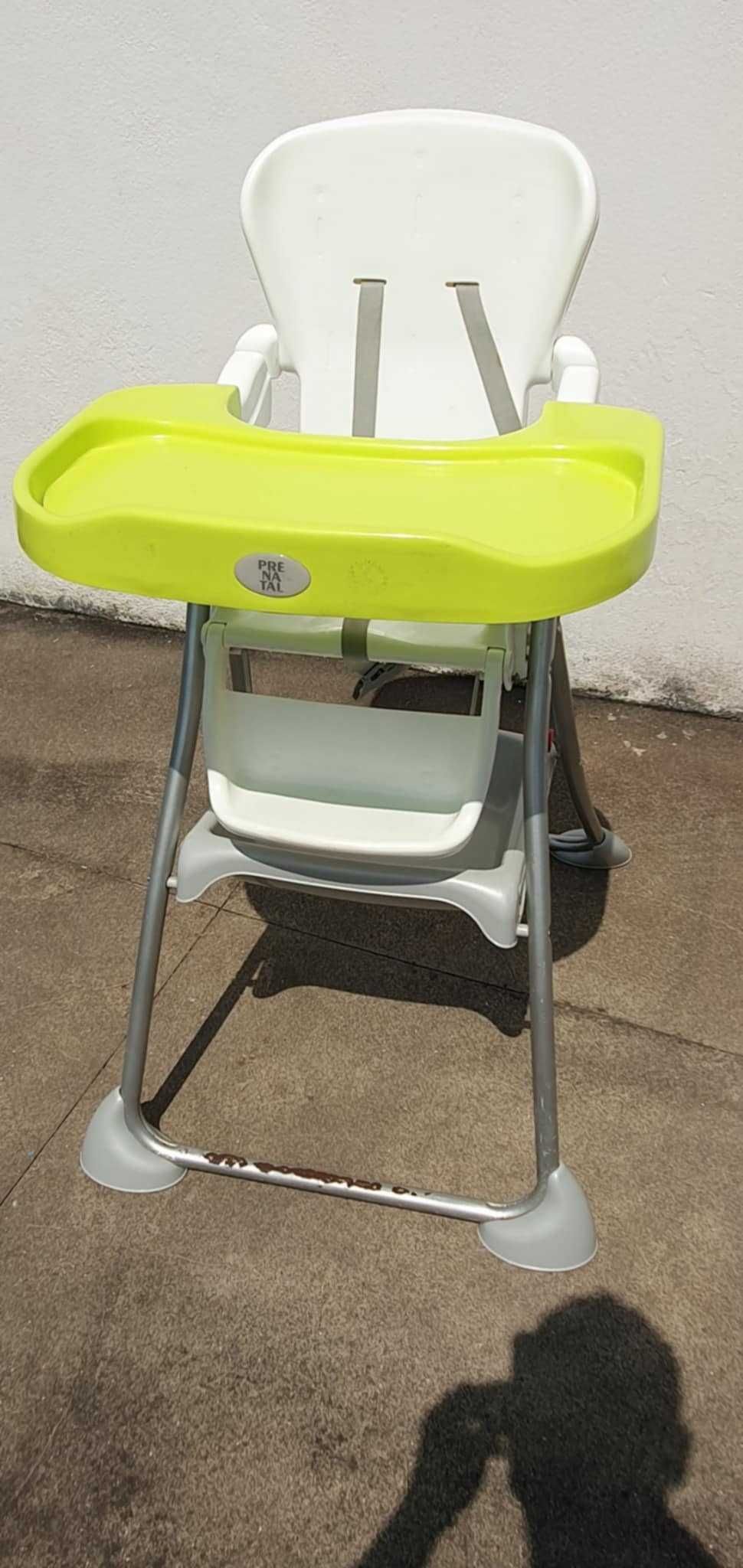 Mesa/cadeira de refeição bebé