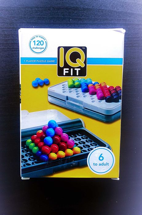 IQ Fit Gra Planszowa 3D Puzzle Montessori Układanka DIY Stem