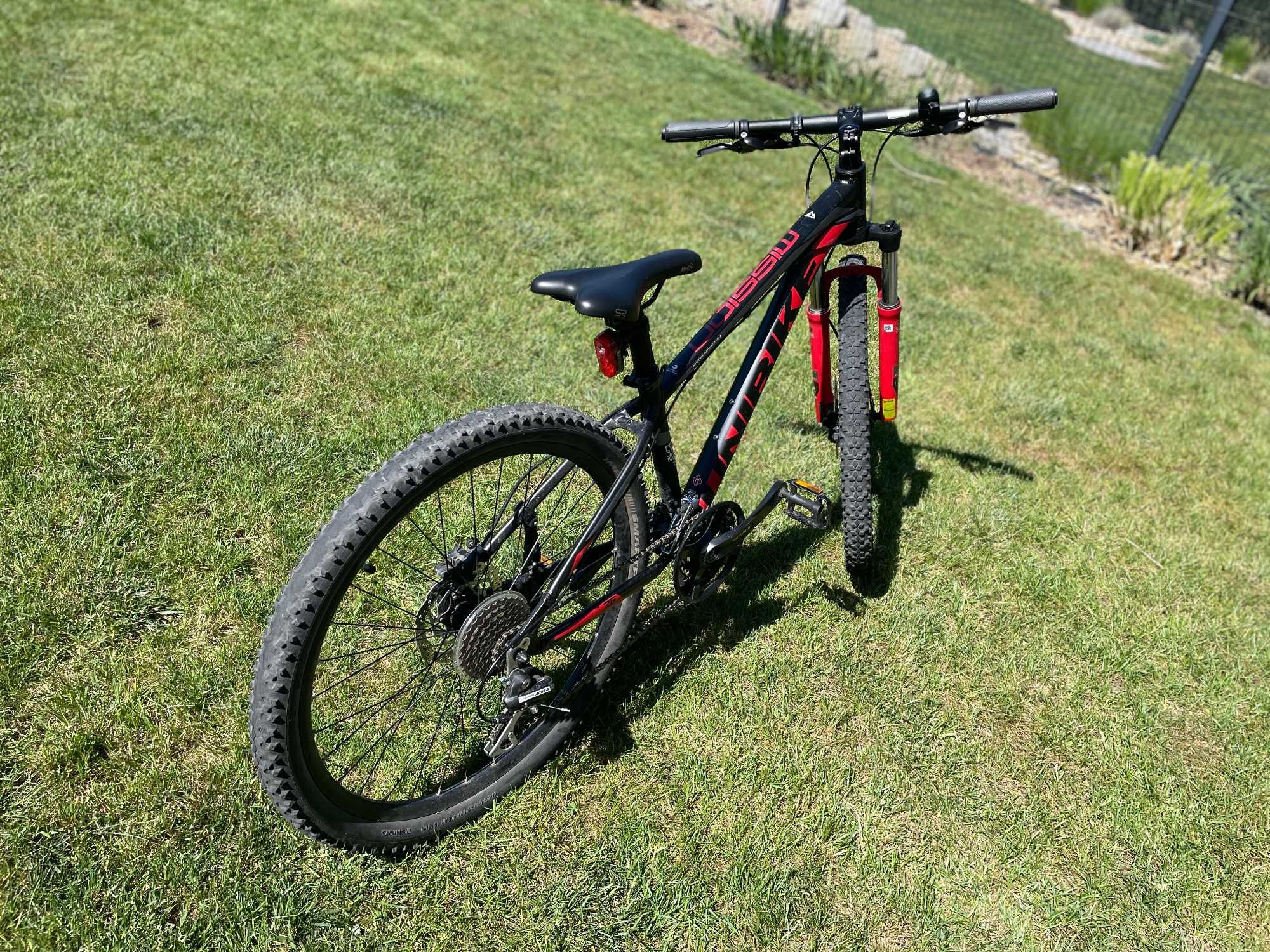 Rower Górski Unibike Mission Czarno/Czerwony Rama 14 Koła 26"