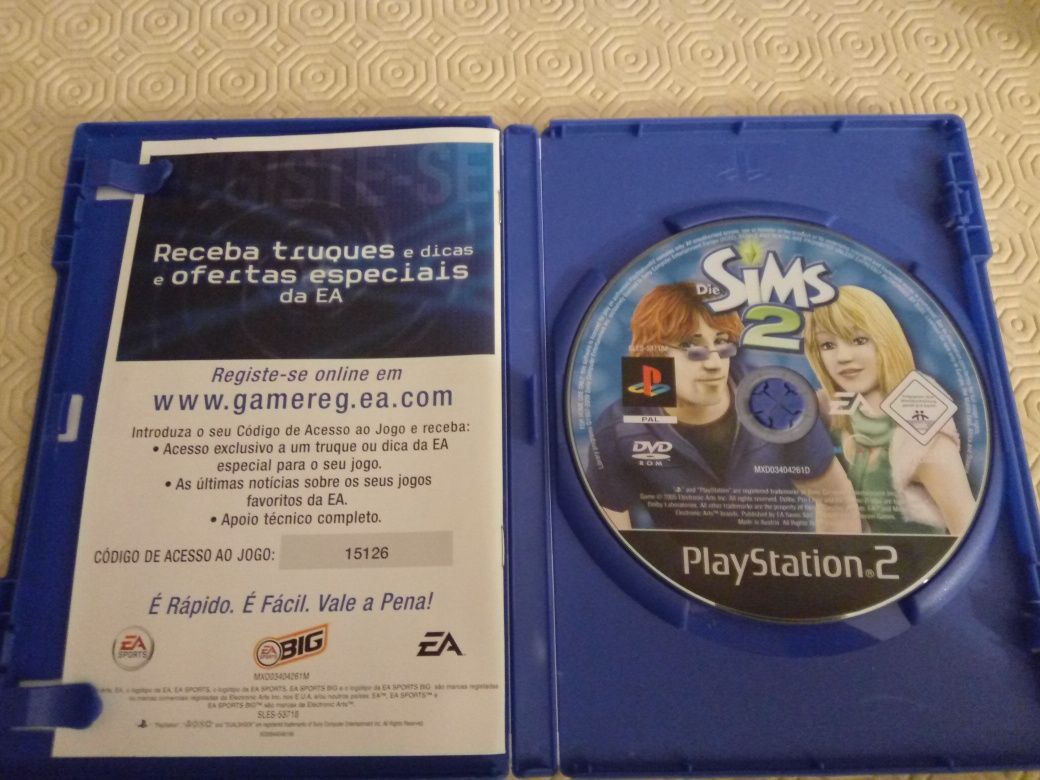 Os Sims 2 - PlayStation 2