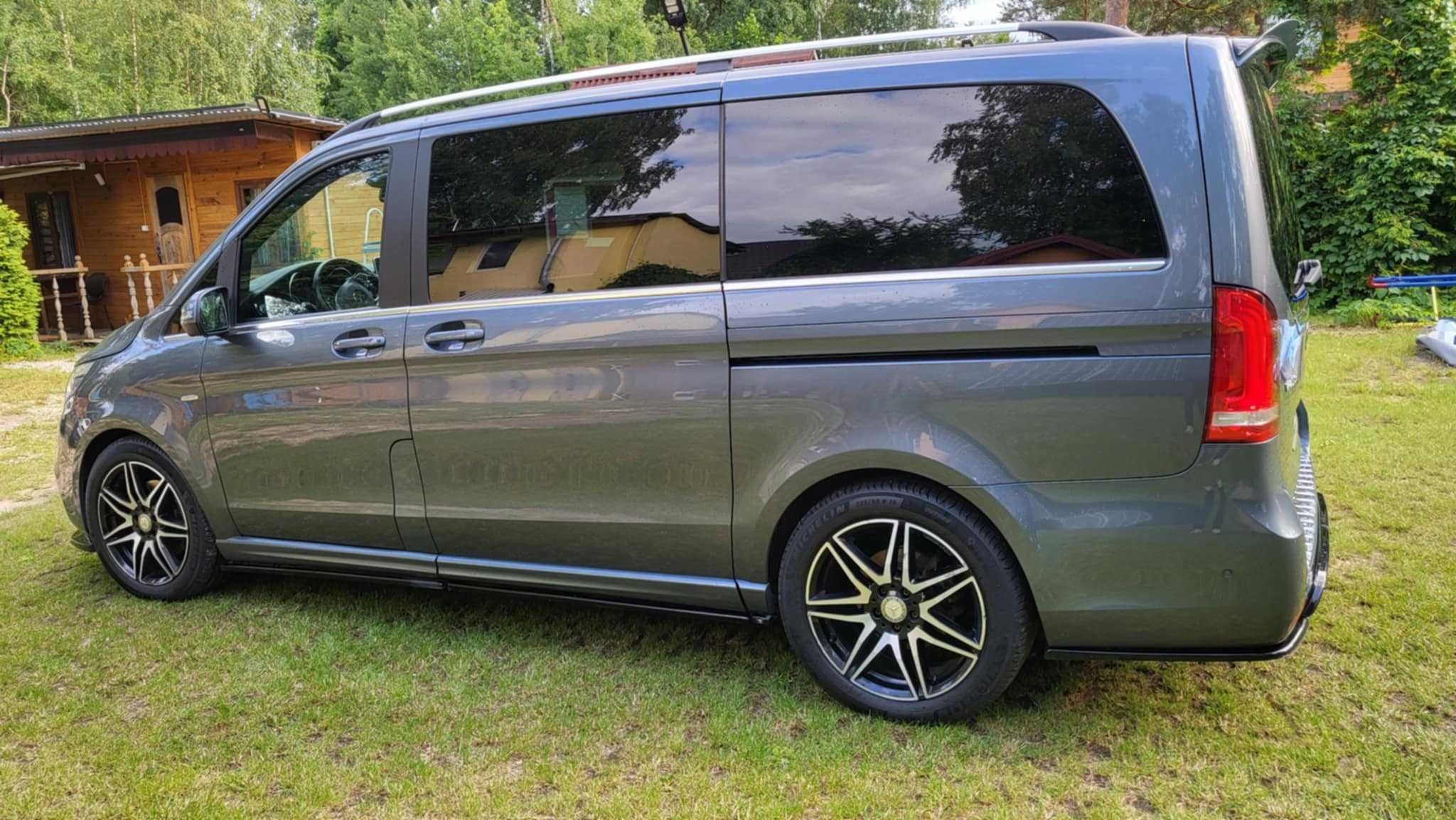 Wynajem wypozyczalnia aut Mercedes V klasa biznes klasa