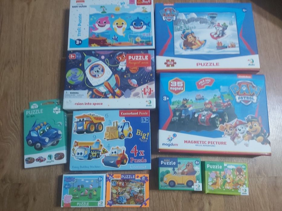 Пазли для малят від 3+ років