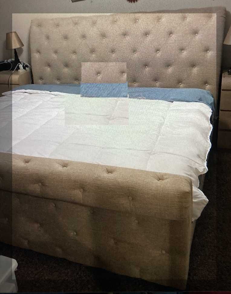 Cama king size - Estrutura e Colchão juntos - 500€