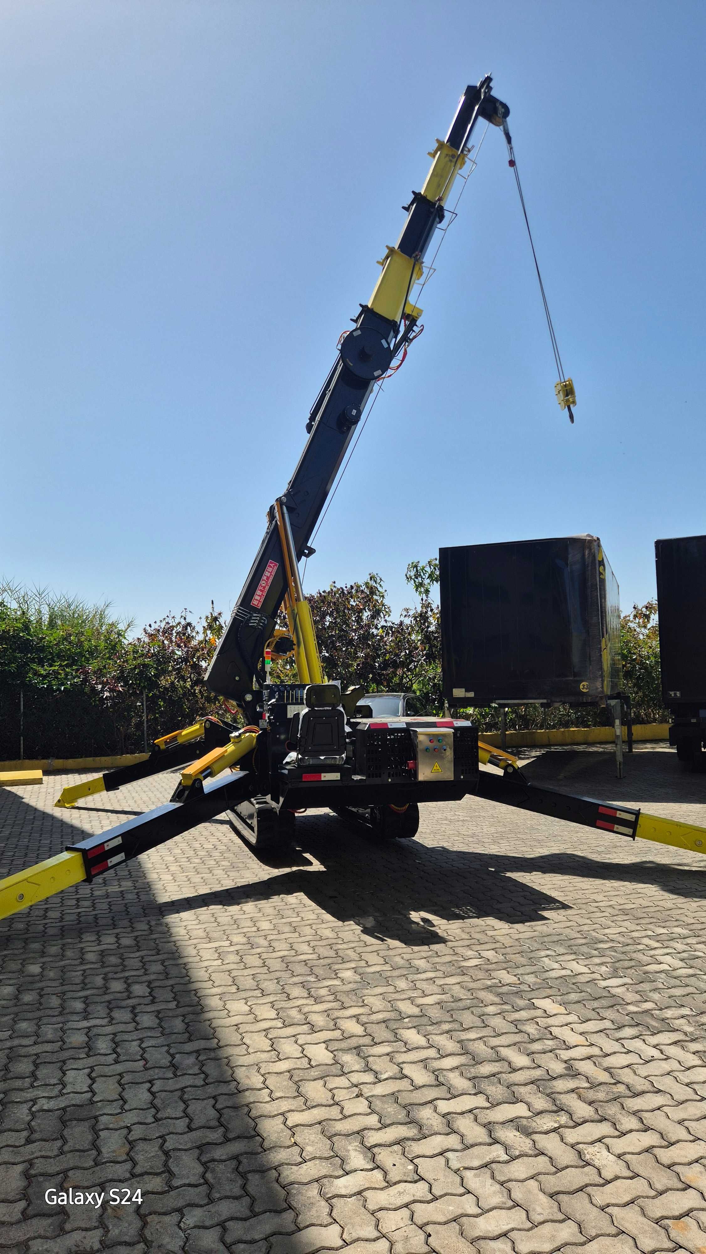 Grua Spider Crane Hibrida