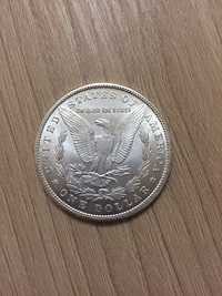 Интересная монета 1$ один доллар двухсторонняя новая состояние unc