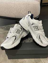 New Balance 530 White Silver Navy 40