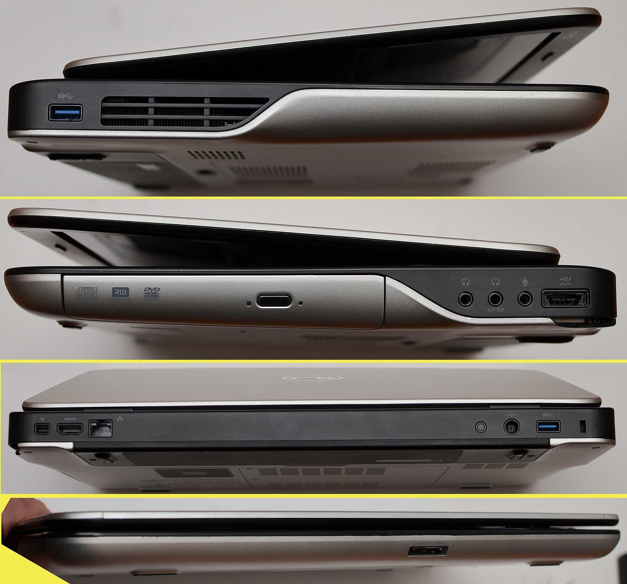Ноутбук Dell XPS L502X i5 2410M,8gb RAM, SDD 128gb, Nvidia GT525M,JBL