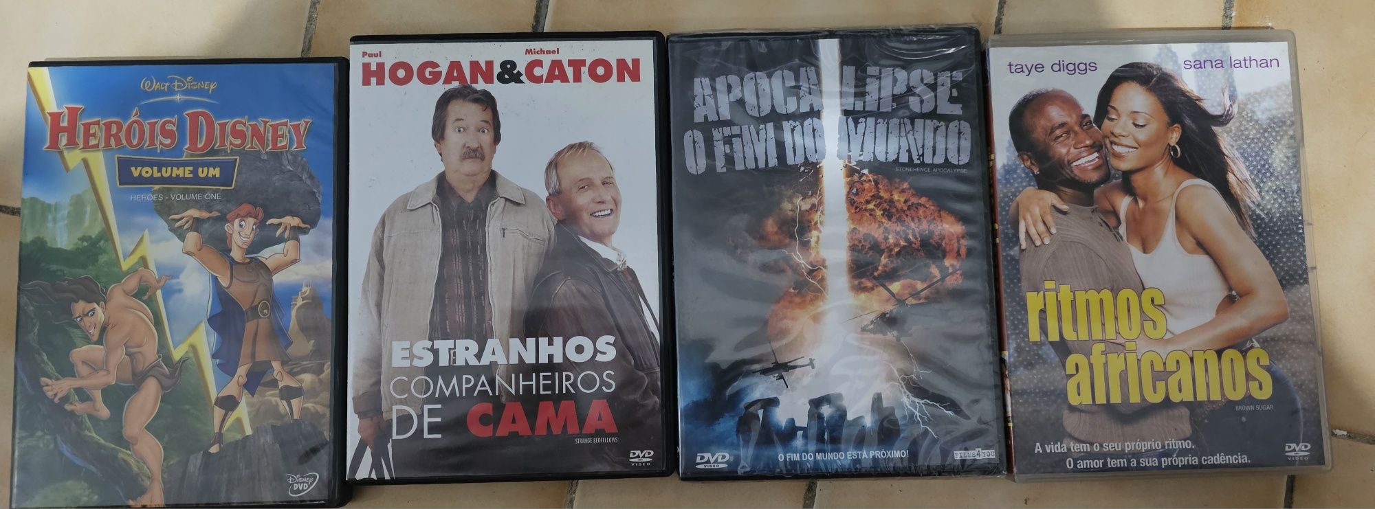DVD's originais.