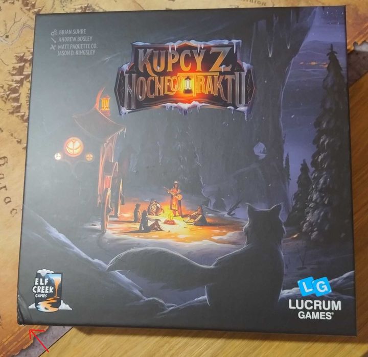 Kupcy z nocnego traktu - gra planszowa