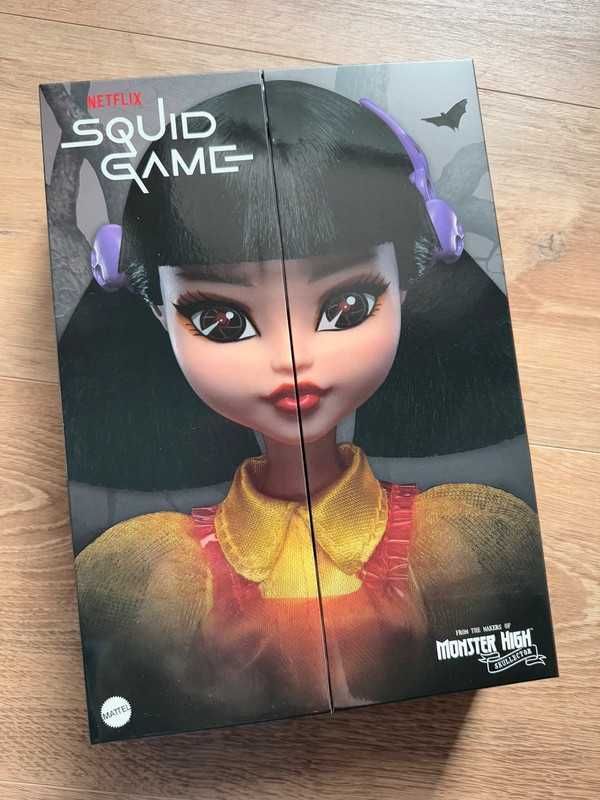 Lalka Monster High "Squid game" Skullector NEW