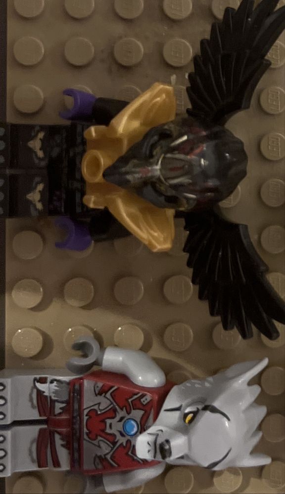 Krók i wilk z lego chima