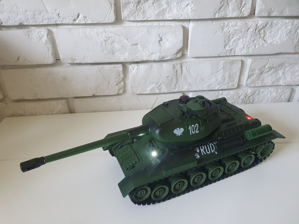 Czołg T34 Rudy 102 zdalnie sterowany akumulator