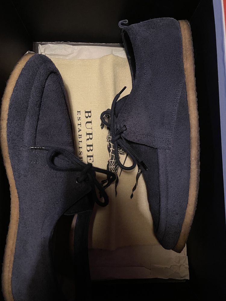 Sapatos camurça Burberry Prorsum 40