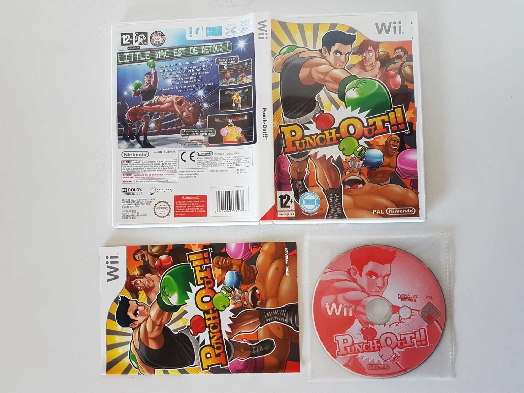 Punch Out | Jogo de Boxing | Nintendo Wii/Wii U *Completo*