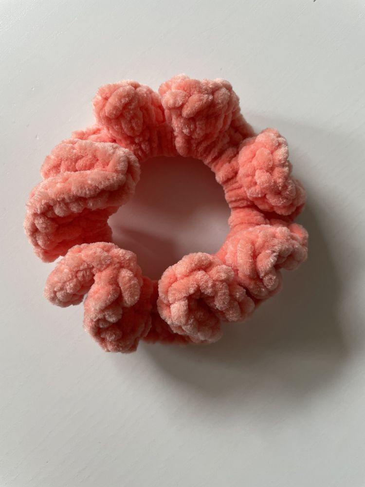 Scrunchie - gumki na szydełku handmade