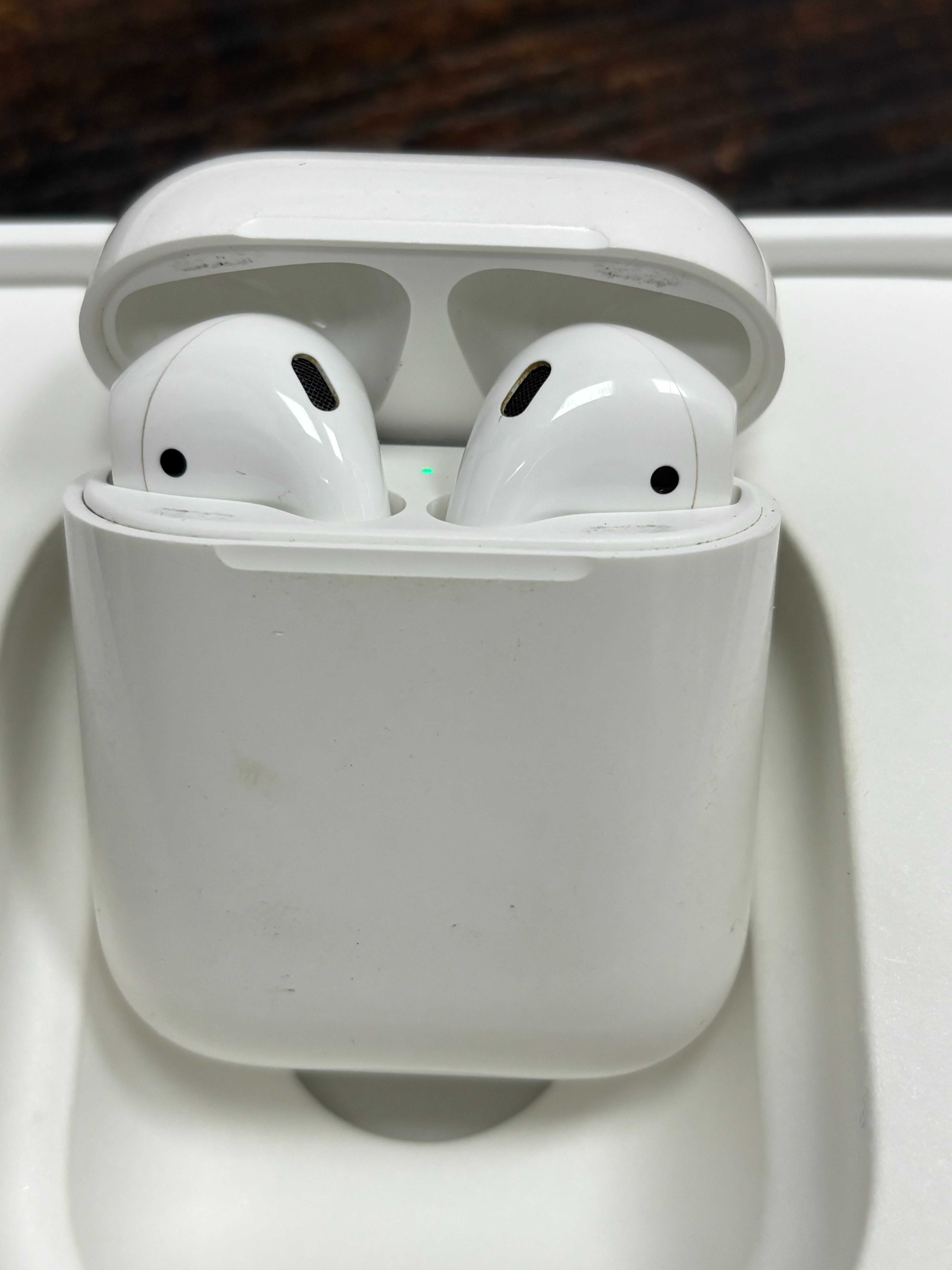 Oryginalne Słuchawki Apple Airpods A1602 z pudełkiem