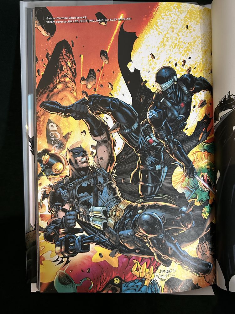 Komiks Batman Fortnite Zero Point DC Comics
