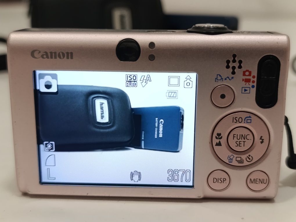 Aparat cyfrowy CANON IXUS 80 is 8mpx WIZJER vintage y2k JAPAN CCD BDB