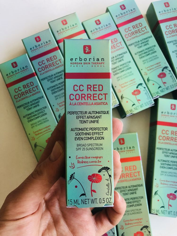 Erborian cc red correct 15 та 45мл