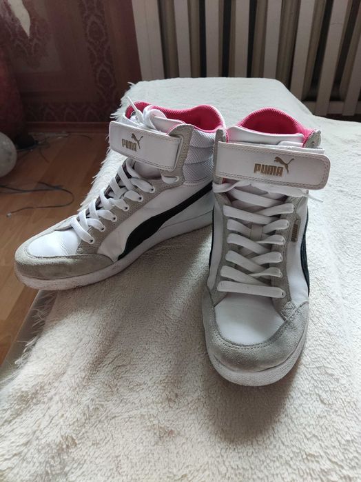 Кросовки кожаные puma