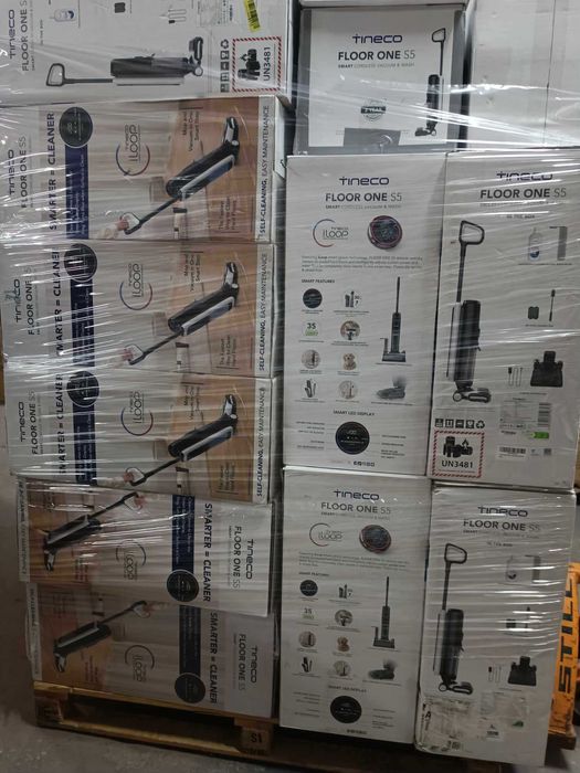 Palety amazon nadwyżki stocki mix palet elektronika agd kuchnia AUDIO