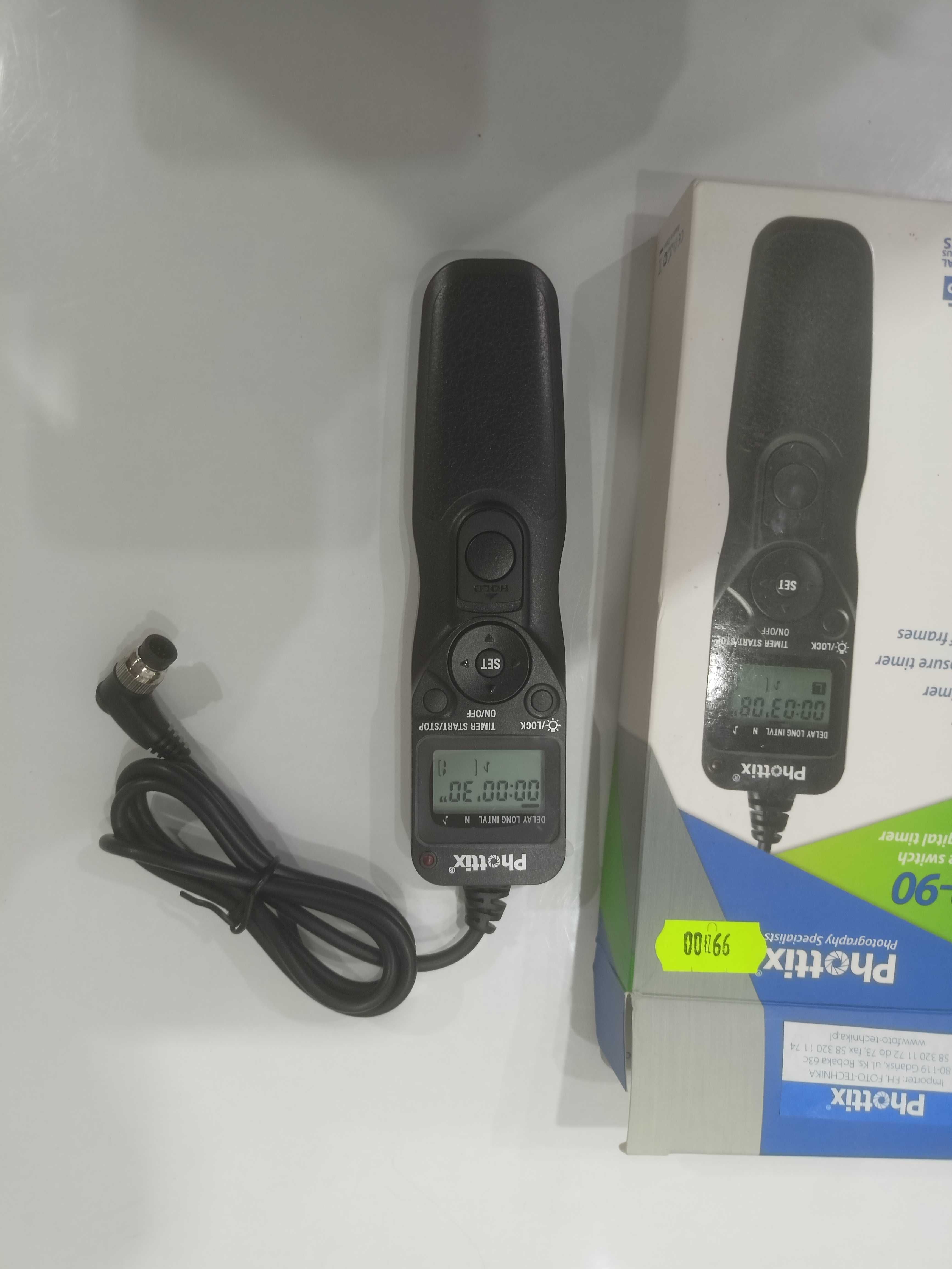 Wężyk spustowy Phottix tr-90 Nikon Interwałomież