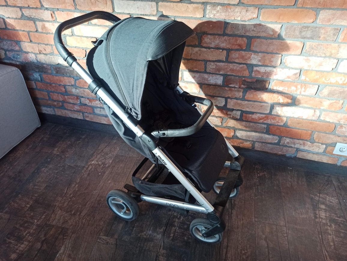 Mutsy NEXO Blueberry Melange szary nowy model stan idealny odbiór Gdań
