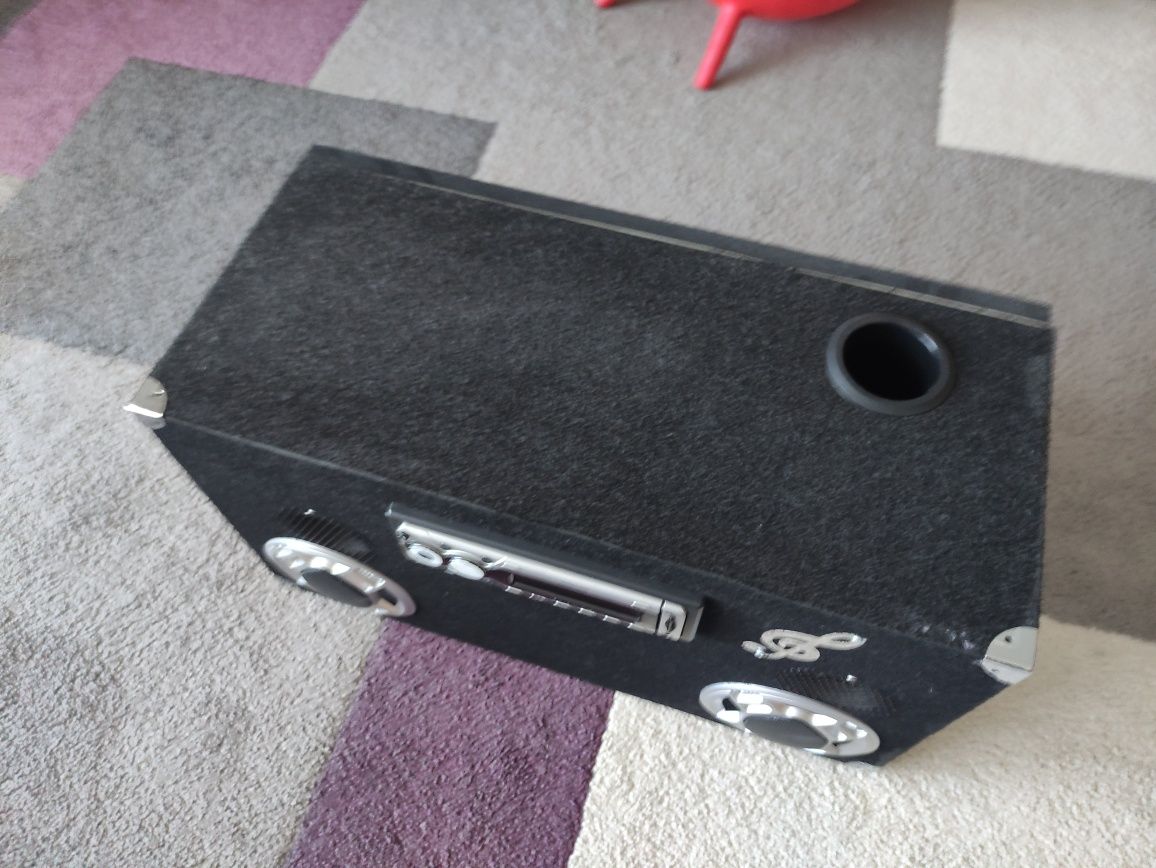 Boom box homemade com bluetooth