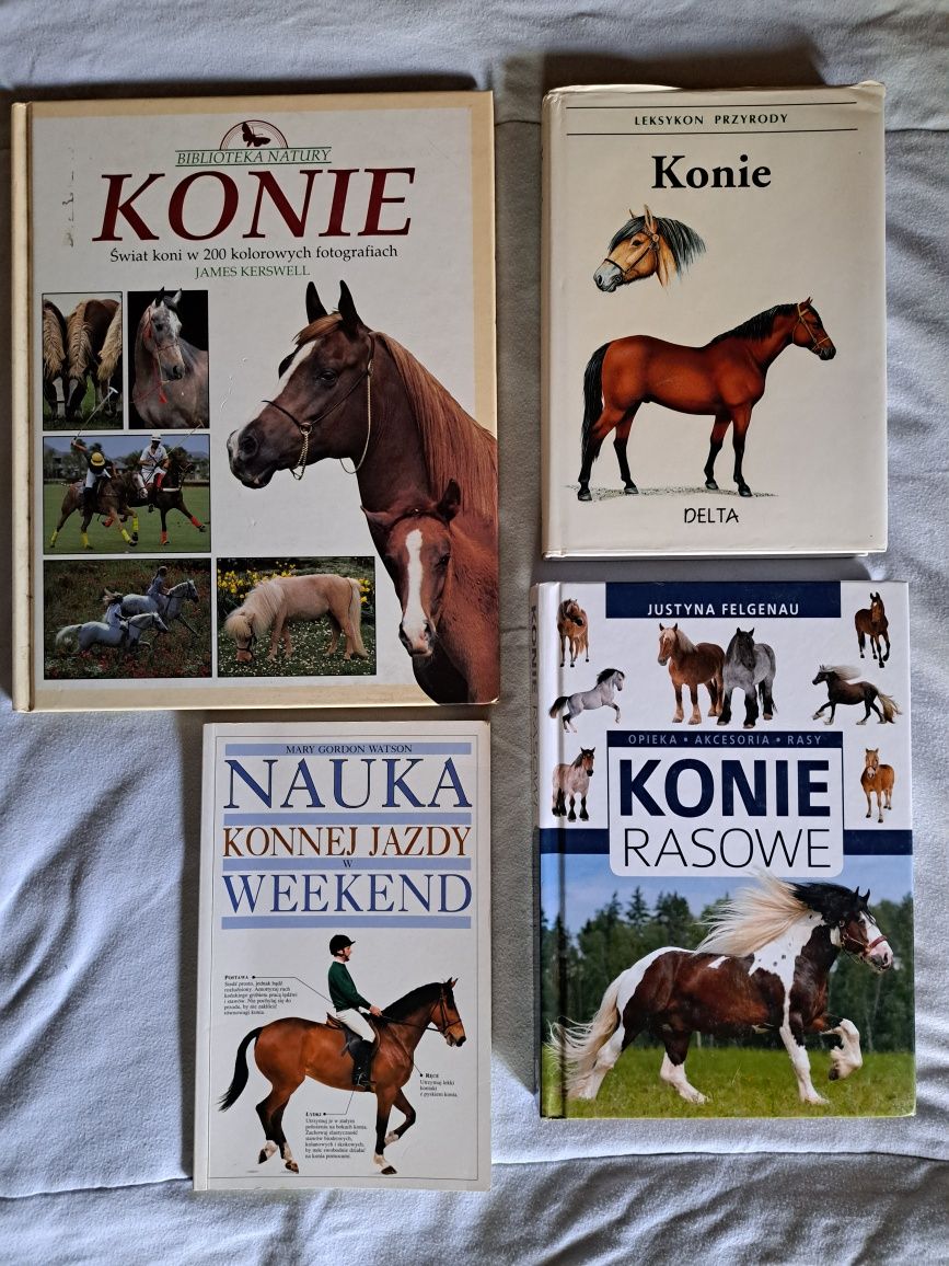 Piękne książki o koniach konie jeździectwo